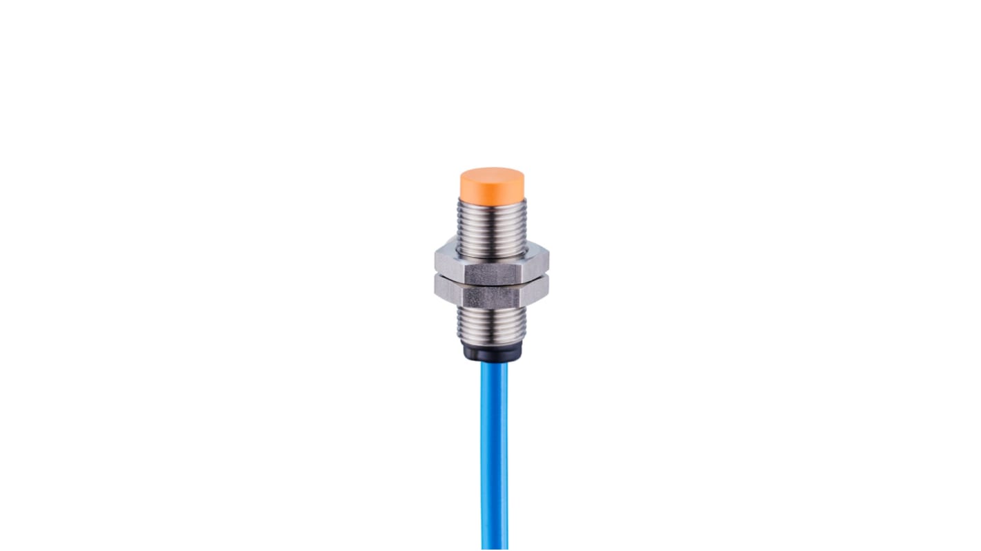 Rs-Online Sensore di prossimità induttivo Cilindro filettato ifm electronic M12 rilevamento 4 mm 7 5 → 30 V dc