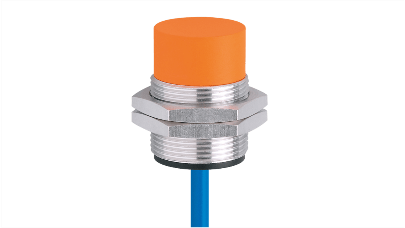 Rs-Online Sensore di prossimità induttivo Cilindro filettato ifm electronic M30 rilevamento 15 mm 7 5 → 30 V dc