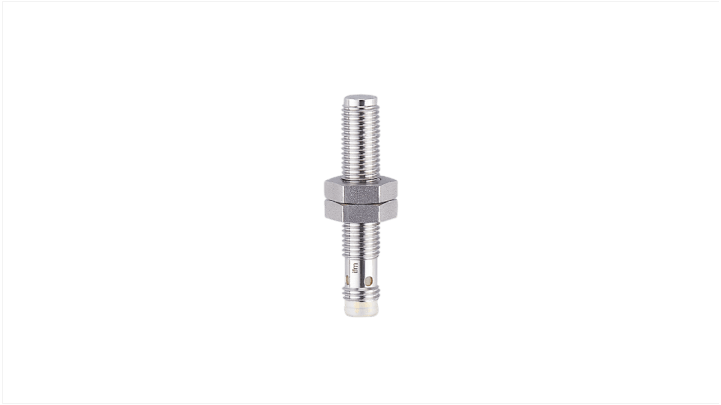 Rs-Online Sensore di prossimità induttivo Cilindro filettato ifm electronic M8 rilevamento 3 mm 10 → 30 V CC