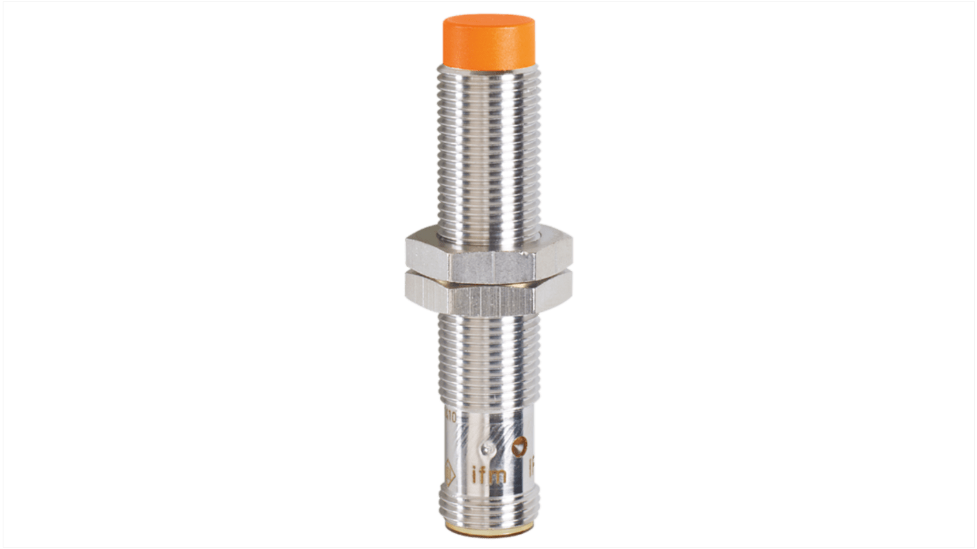 Rs-Online Sensore di prossimità induttivo Cilindro filettato ifm electronic M12 rilevamento 4 mm 10 → 30 V CC