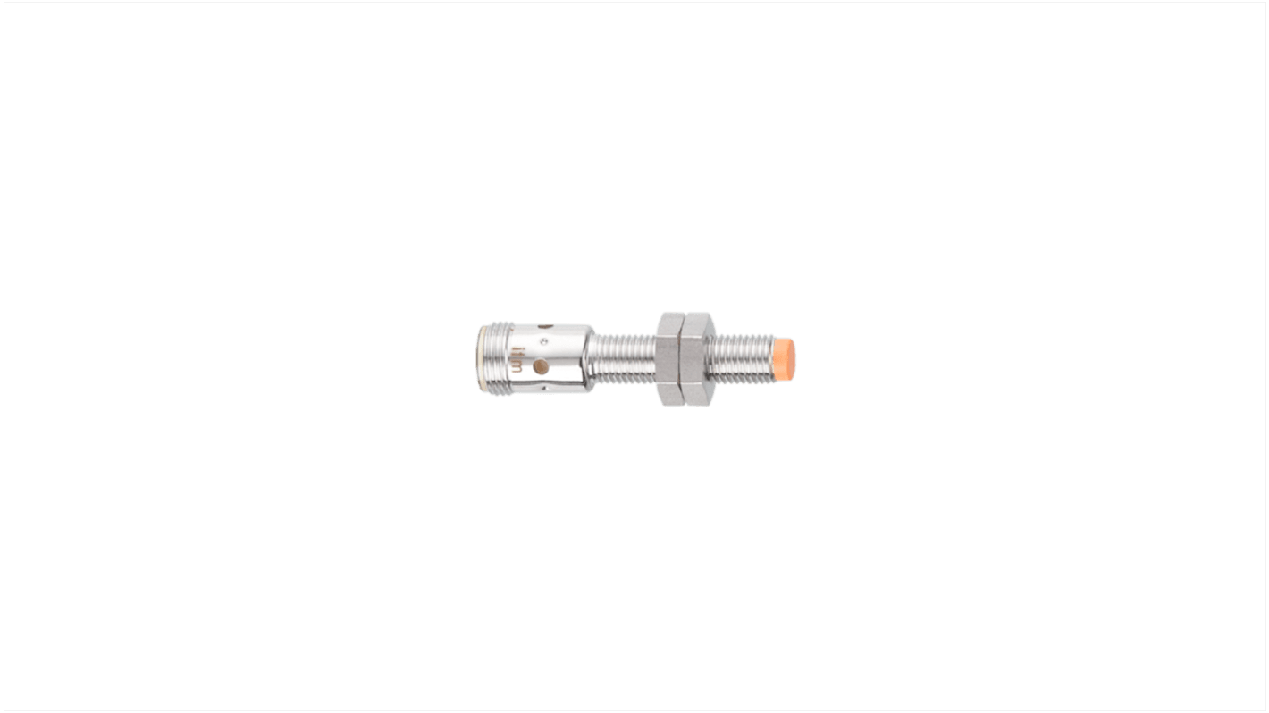 Rs-Online Sensore di prossimità induttivo Cilindro filettato ifm electronic M8 rilevamento 2 mm 10 → 30 V CC