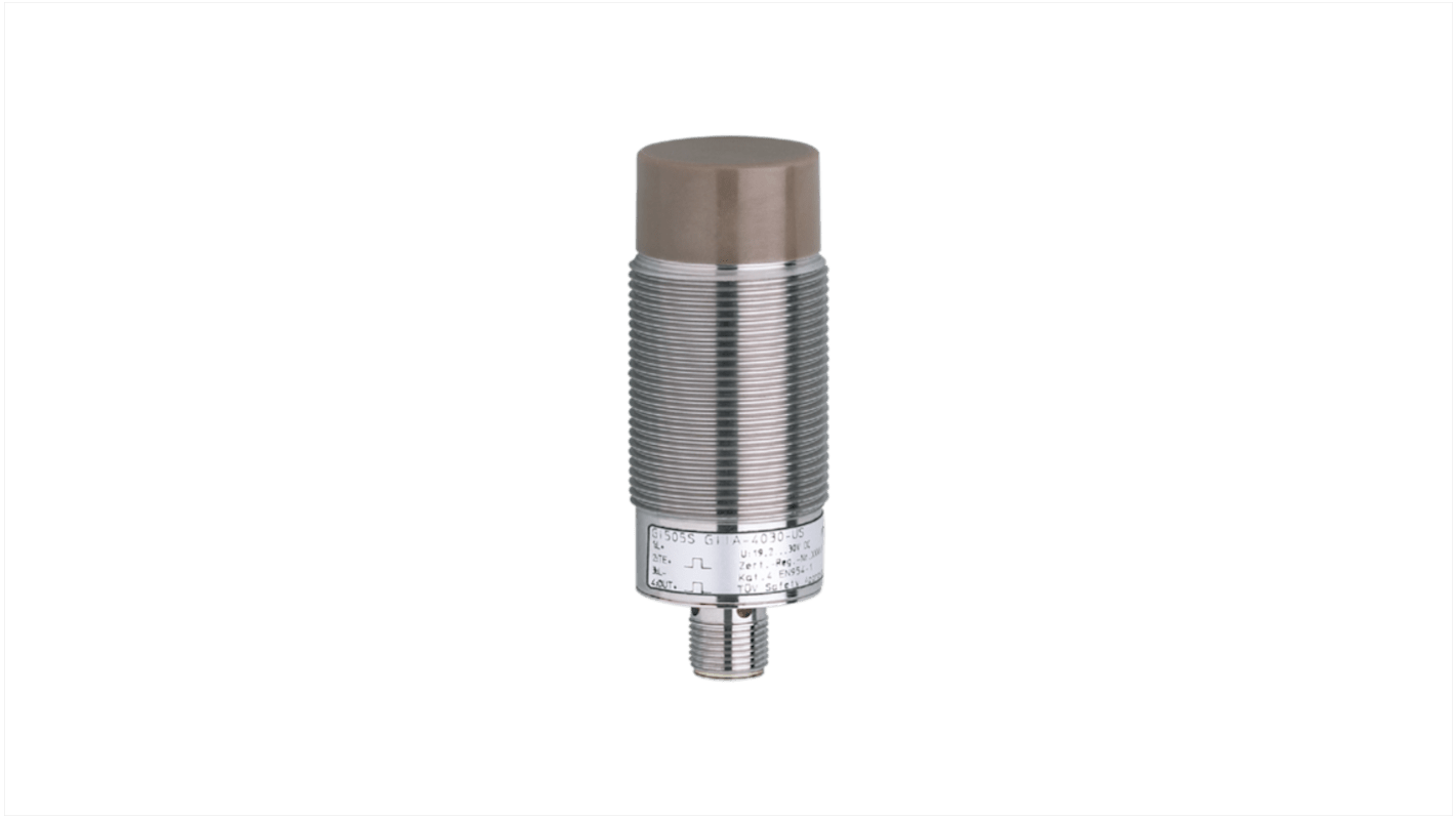 Rs-Online Sensore di prossimità induttivo Cilindro filettato ifm electronic M30 rilevamento 6 → 12 mm 19 2 → 30