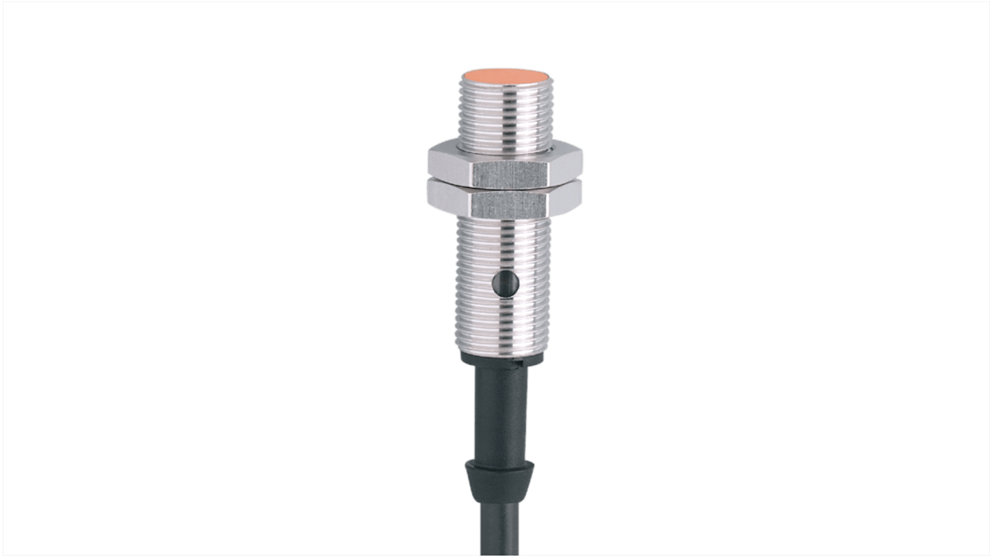 Rs-Online Sensore di prossimità induttivo Cilindro filettato ifm electronic M12 rilevamento 2 mm 10 → 36 V CC