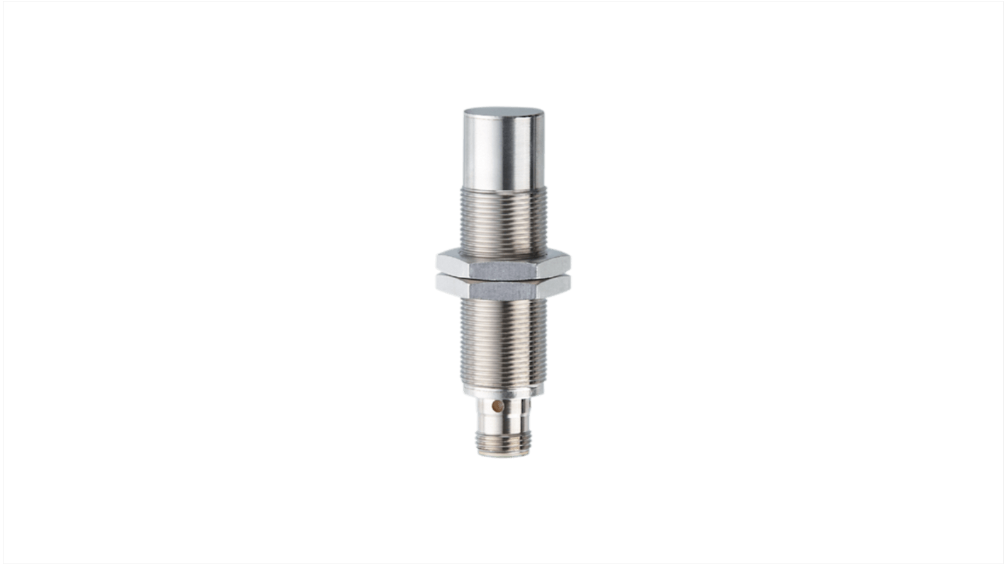 Rs-Online Sensore di prossimità induttivo Cilindro filettato ifm electronic M18 rilevamento 12 mm 10 → 30 V CC