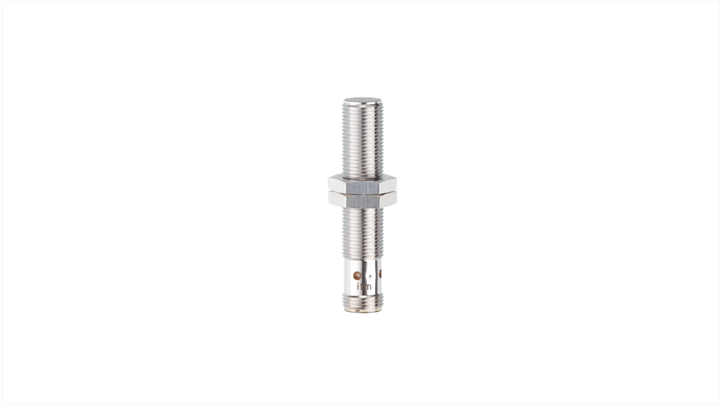 Rs-Online Sensore di prossimità induttivo Cilindro filettato ifm electronic M12 rilevamento 2 5 mm 10 → 30 V CC