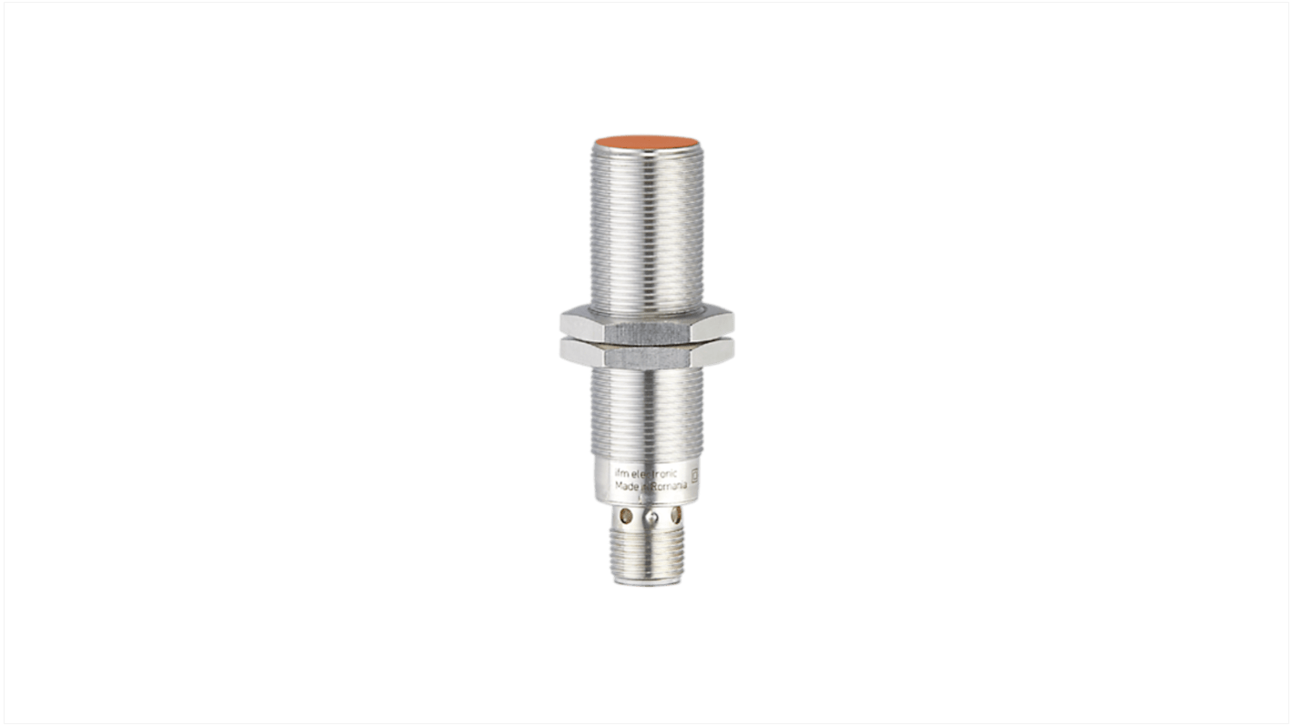 Rs-Online Sensore di prossimità induttivo Cilindro filettato ifm electronic M18 rilevamento 8 mm 10 → 30 V CC