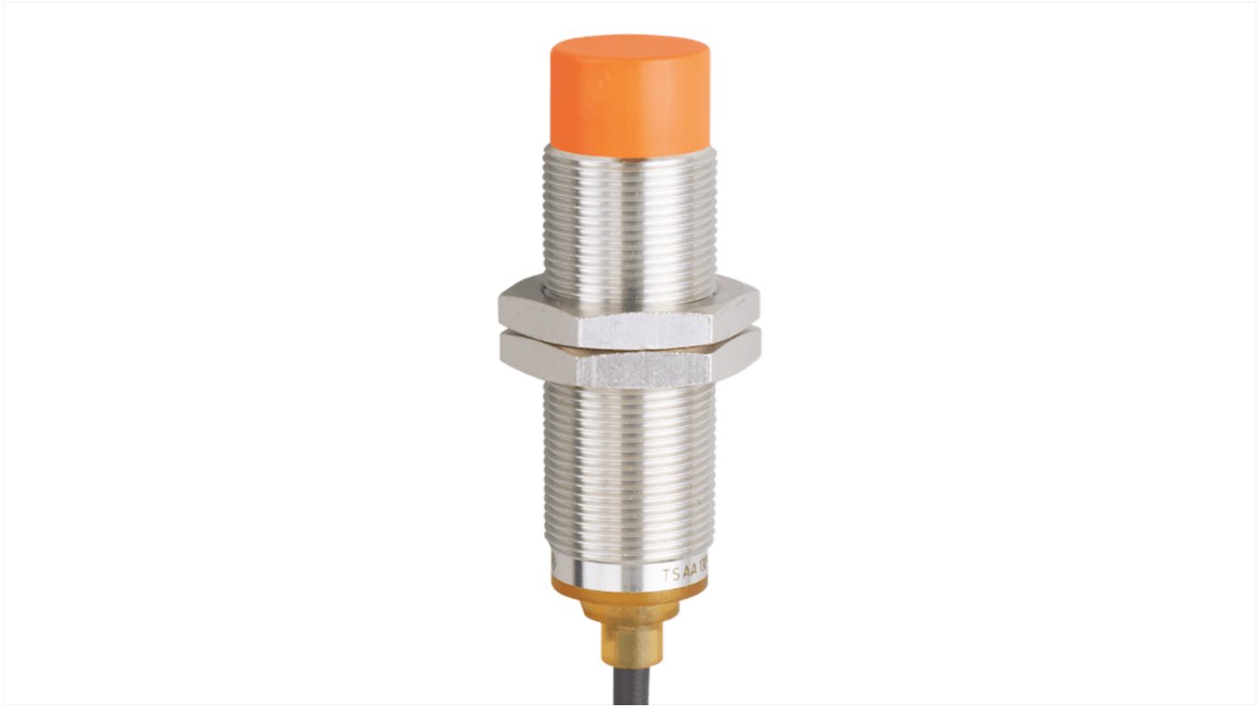 Rs-Online Sensore di prossimità induttivo Cilindro filettato ifm electronic M18 rilevamento 12 mm 10 → 30 V CC
