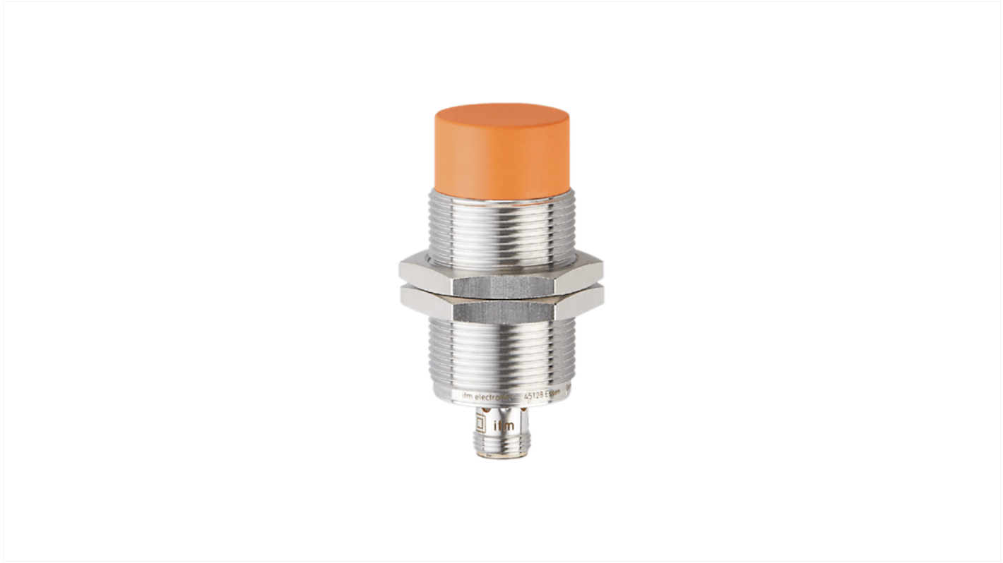 Rs-Online Sensore di prossimità induttivo Cilindro filettato ifm electronic M30 rilevamento 15 mm 10 → 30 V cc