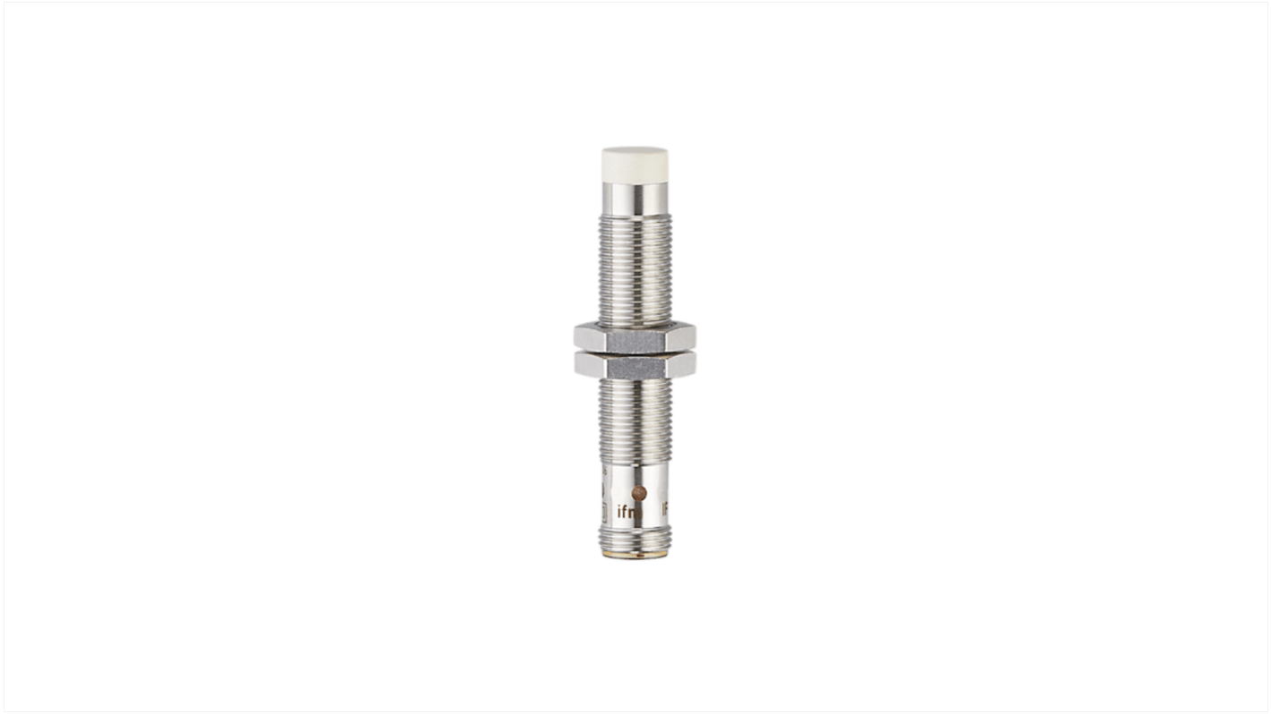 Rs-Online Sensore di prossimità induttivo Cilindro filettato ifm electronic M12 rilevamento 8 mm 10 → 30 V cc