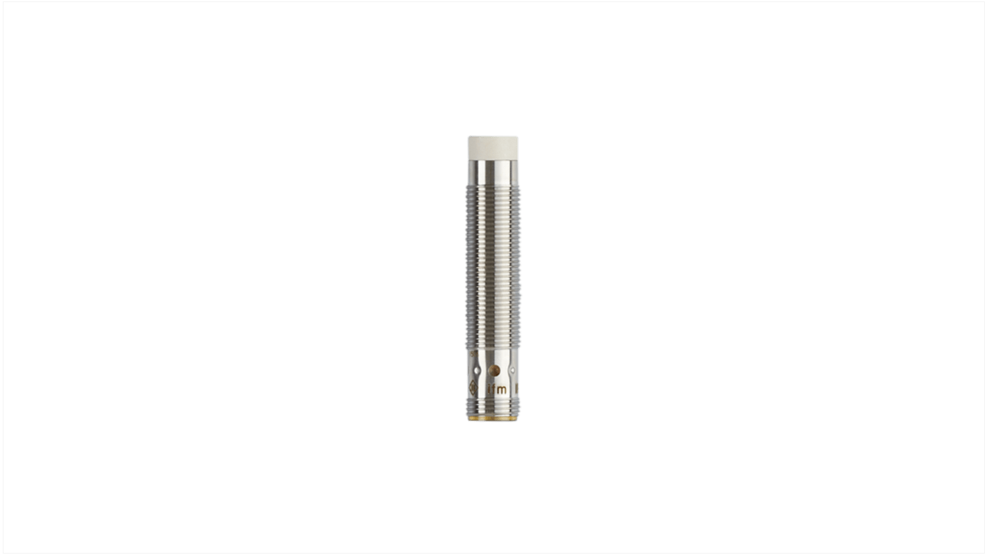 Capteur de proximité ifm electronic, M12, Détection 10 mm, PNP NO, 10 → 30 V c.c.