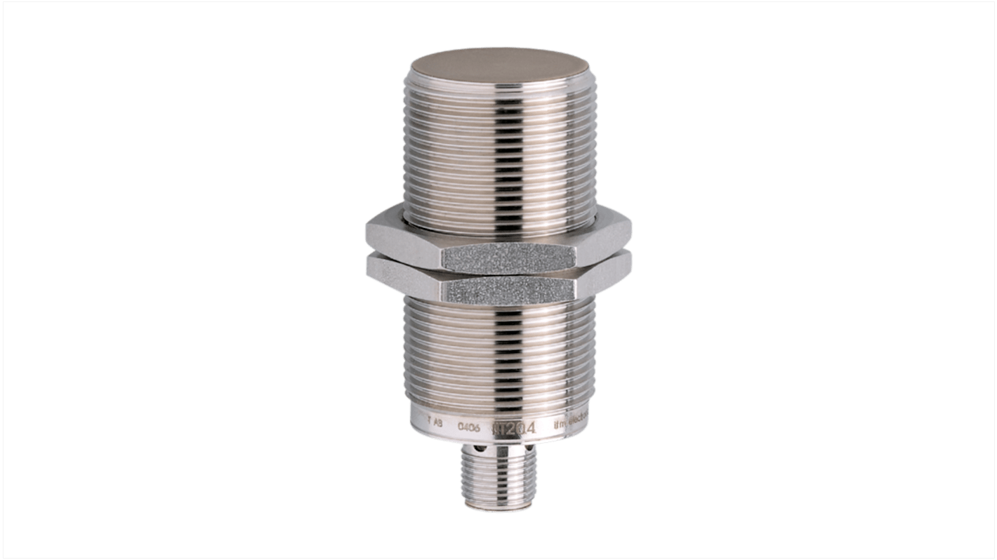Rs-Online Sensore di prossimità induttivo Cilindro filettato ifm electronic M30 rilevamento 15 mm 10 → 36 V cc
