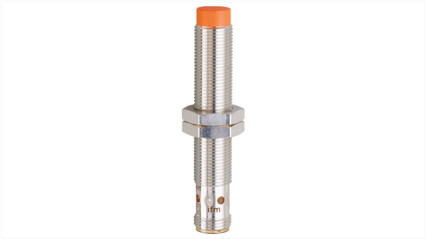 Rs-Online Sensore di prossimità induttivo Cilindro filettato ifm electronic M12 rilevamento 4 mm 10 → 30 V CC