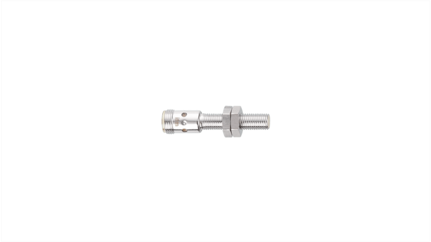 Rs-Online Sensore di prossimità induttivo Cilindro filettato ifm electronic M8 rilevamento 2 mm 10 → 30 V CC