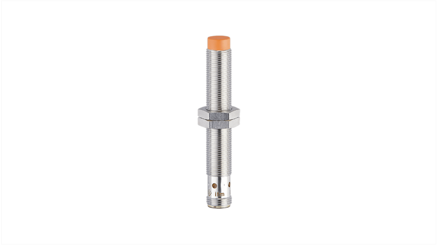 Rs-Online Sensore di prossimità induttivo Cilindro filettato ifm electronic M12 rilevamento 4 mm 10 → 30 V CC