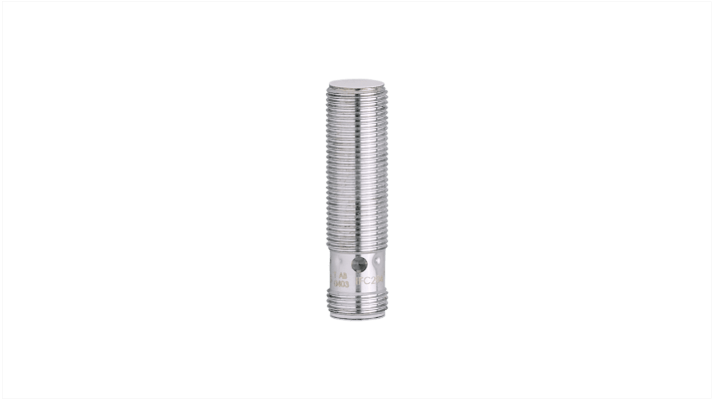 Rs-Online Sensore di prossimità induttivo Cilindro filettato ifm electronic M12 rilevamento 4 mm 10 → 30 V CC