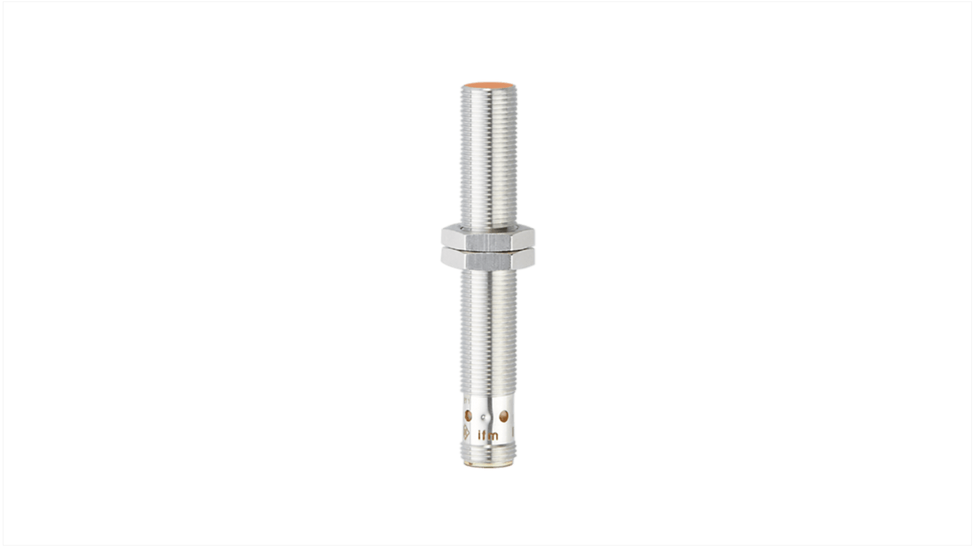 Rs-Online Sensore di prossimità induttivo Cilindro filettato ifm electronic M12 rilevamento 2 mm 10 → 30 V cc