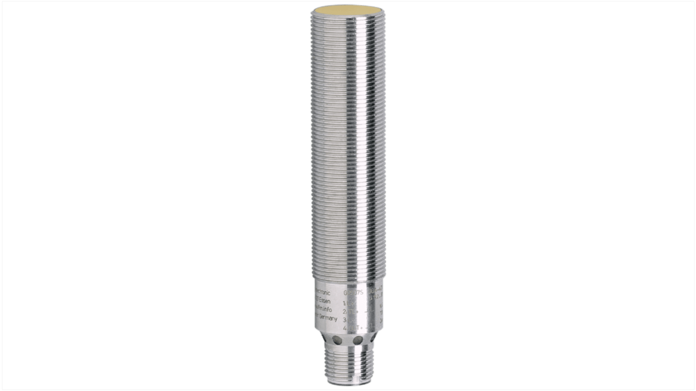 Rs-Online Sensore di prossimità induttivo Cilindro filettato ifm electronic M18 rilevamento 1 → 4 mm 19 2 → 30 V