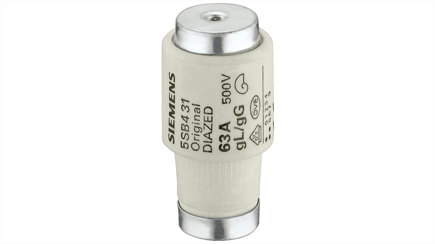 Siemens SENTRON DIAZED-Sicherung, Anwendungsbereich gG, 32A, 500/440V ac/dc