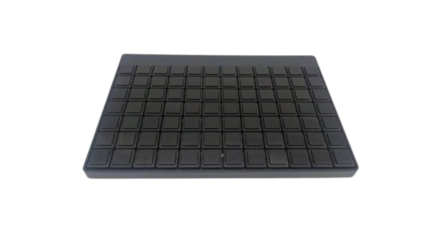 Ceratech KYB500-S84S-UBK Wired USB Keyboard, QWERTY (UK), Black