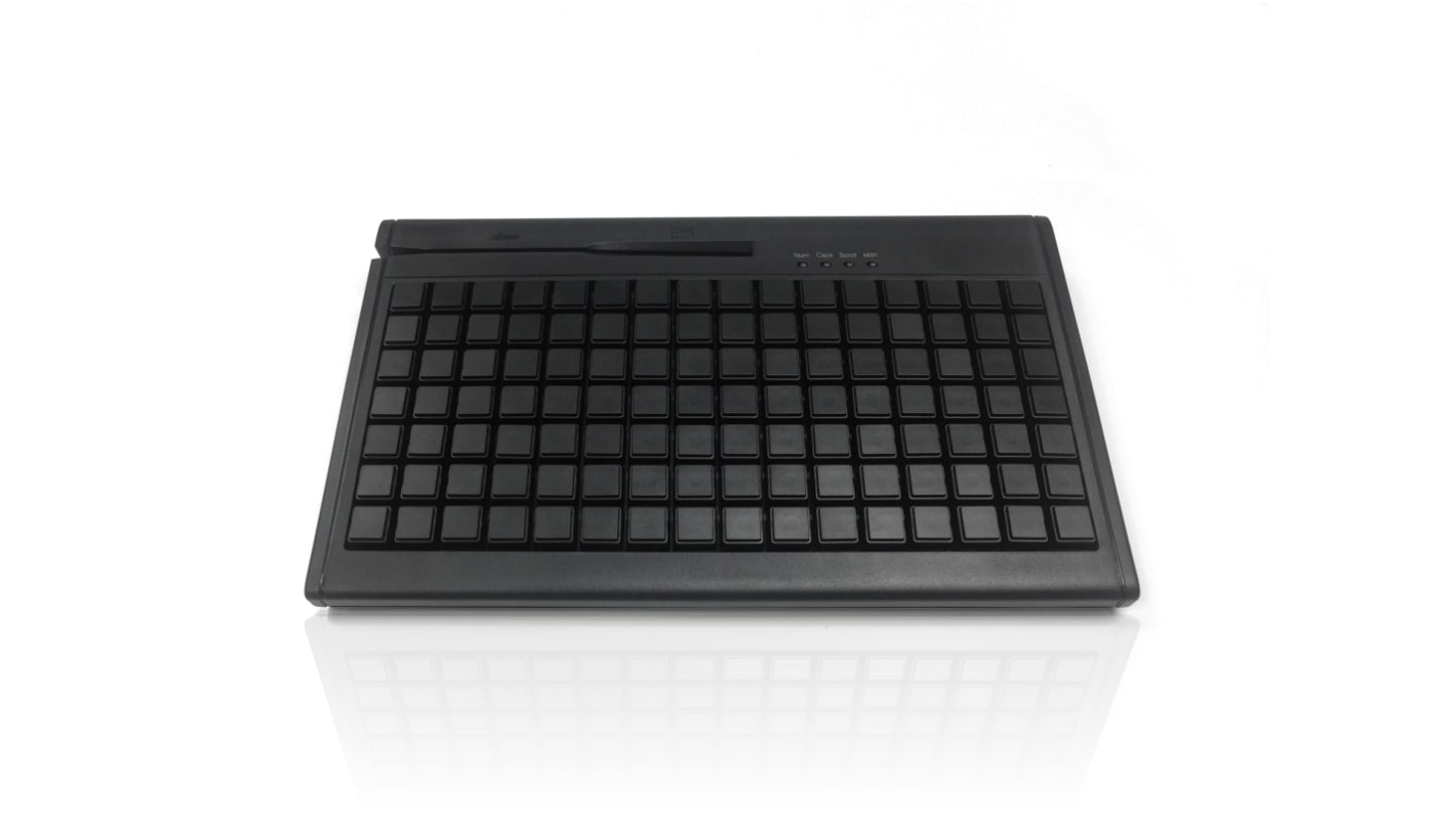 Ceratech KYB500-S112CM-UB Wired USB Keyboard, QWERTY (UK), Black