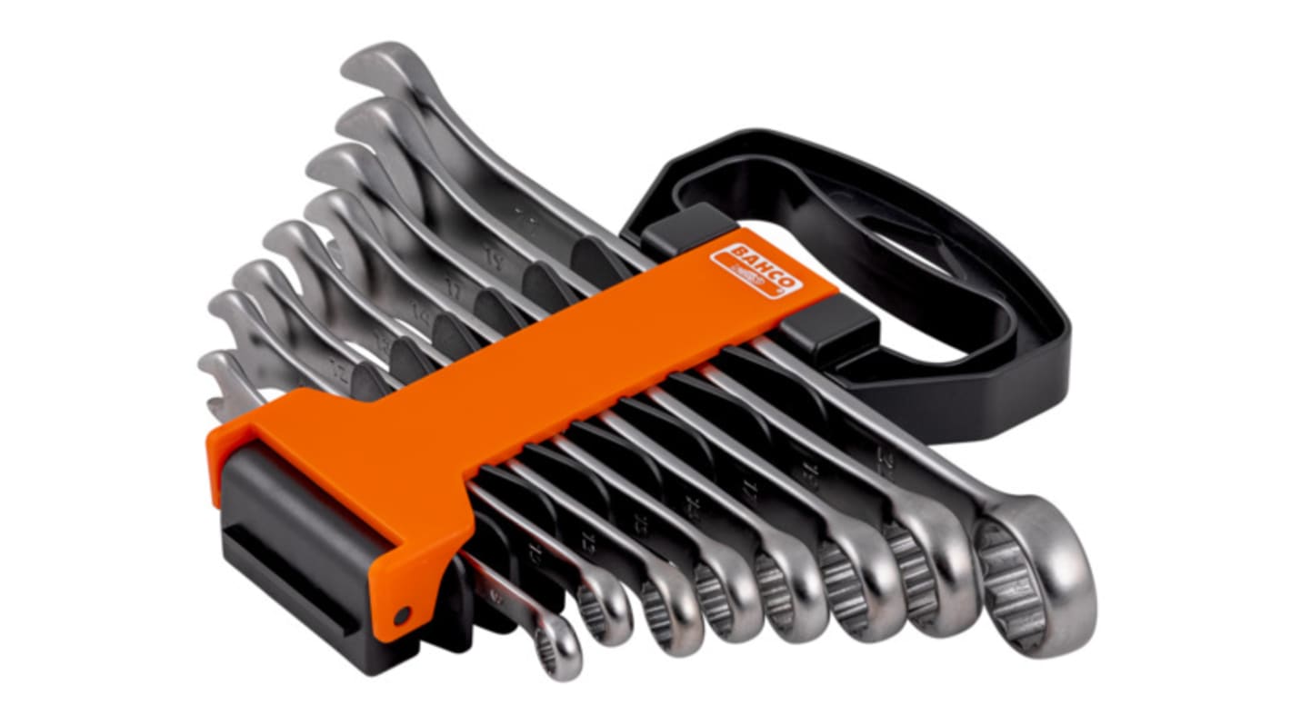 Bahco 111M Series 8-Piece Spanner Set, 8, 10, 12, 13, 14, 17, 19, 22 mm