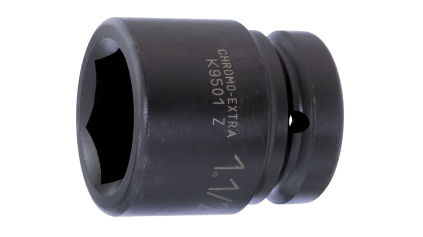 Bahco 2in, 1 in Drive Impact Socket, 76 mm length