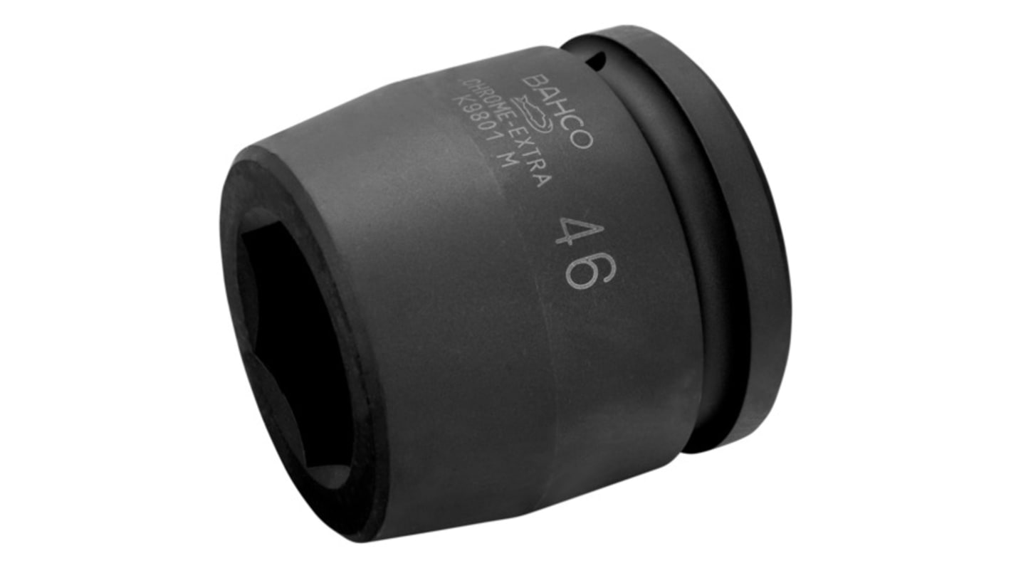 Bahco 115mm, 1-1/2 in Drive Impact Socket, 140 mm length