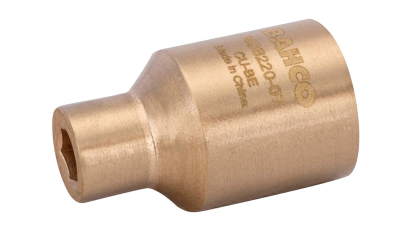 Bahco 29mm标准套筒, 1/2 英寸驱动头, 47mm总长