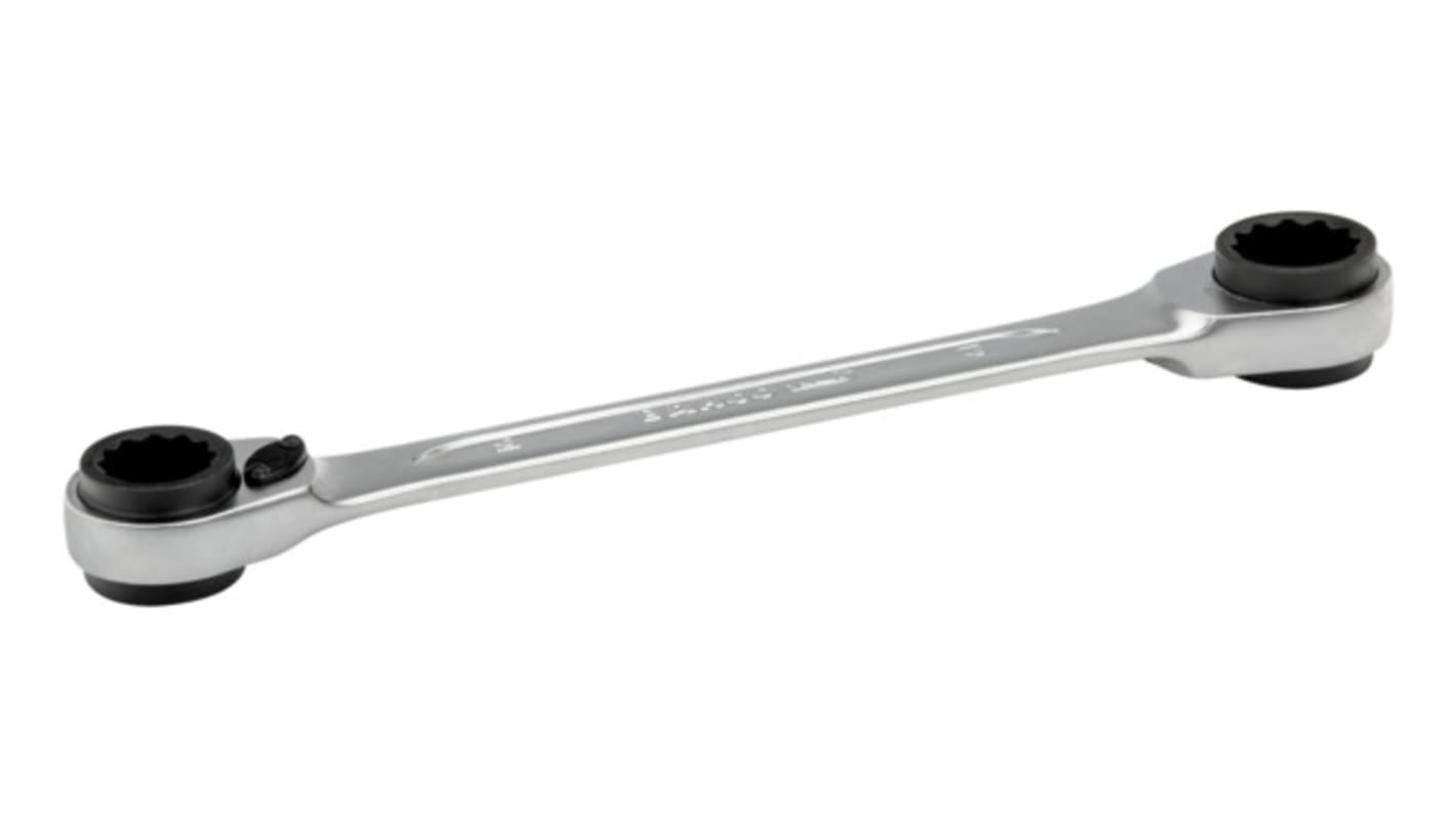 Bahco S4RM Series Wrench, 21 mm, 27 mm, 275 mm Overall