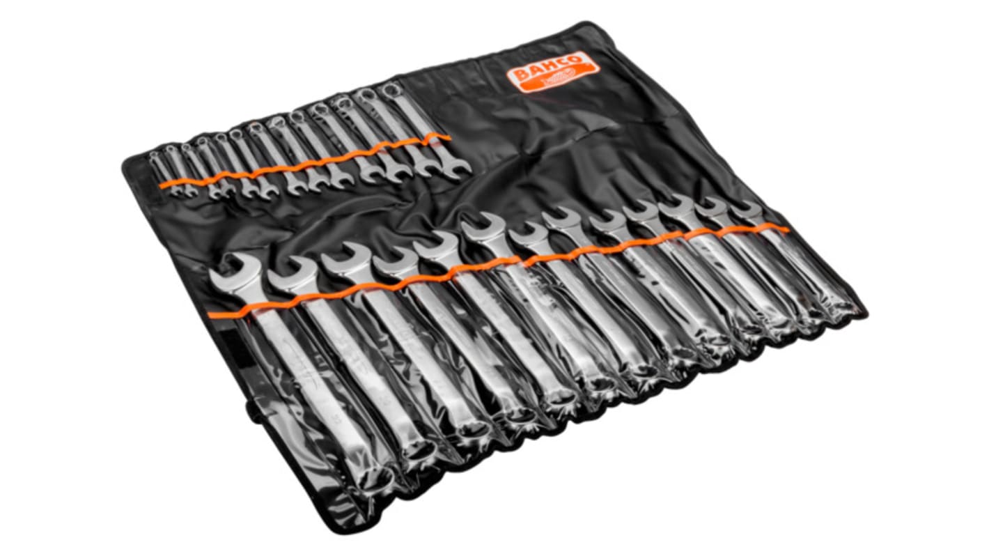 Bahco 1952M Series 26-Piece Spanner Set, 6 → 30 mm
