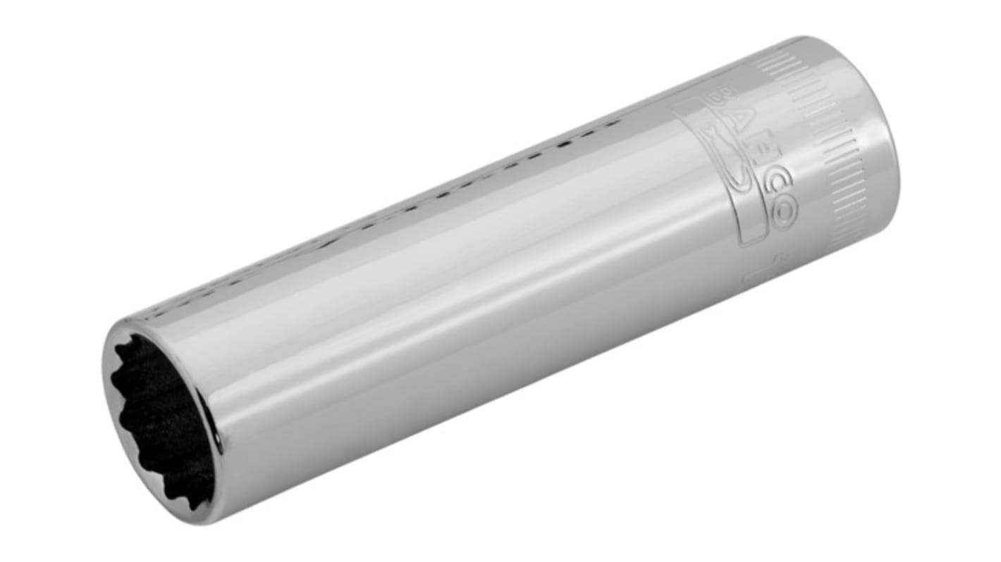 Bahco 3/8 in Drive 14mm Standard Socket, 14mm, 63 mm Overall Length