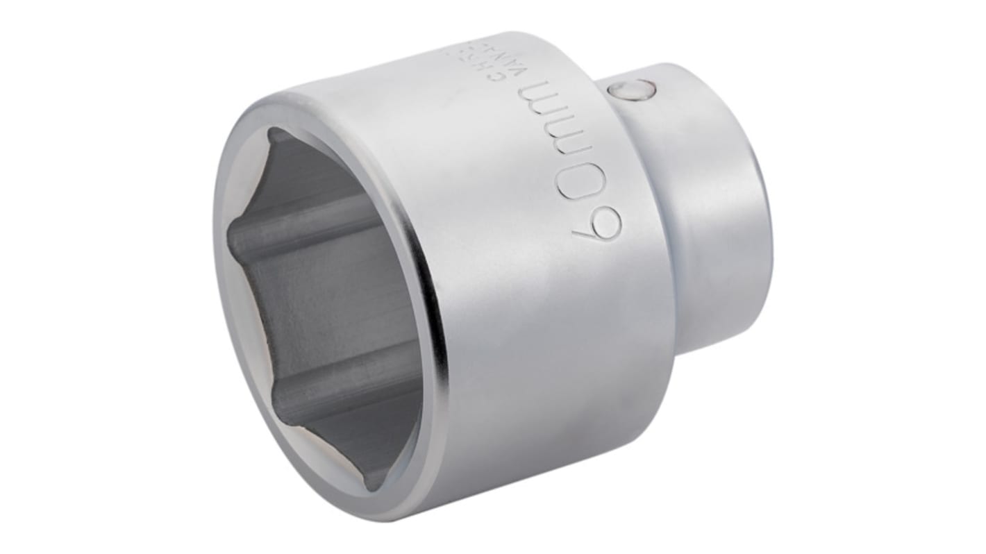 Bahco 1 in Drive 54mm Standard Socket, 54mm, 80 mm Overall Length