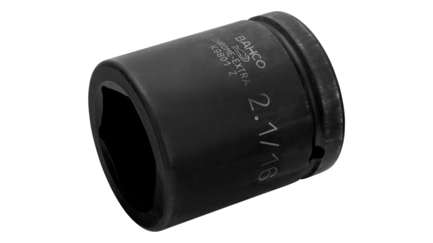 Bahco 4-3/8in, 1-1/2 in Drive Impact Socket, 146.1 mm length