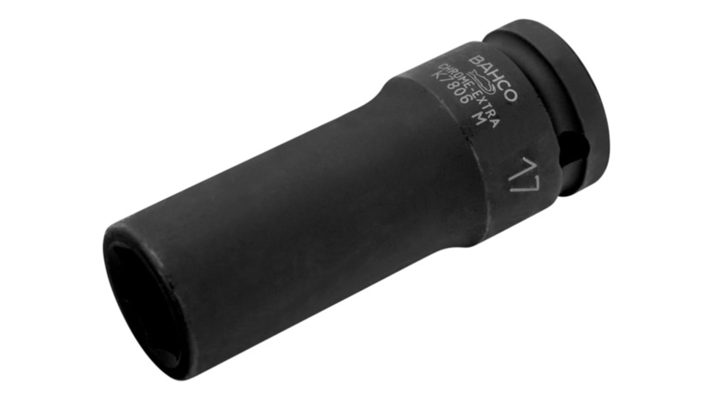 Bahco 32mm, 1/2 in Drive Deep Impact Socket, 78 mm length