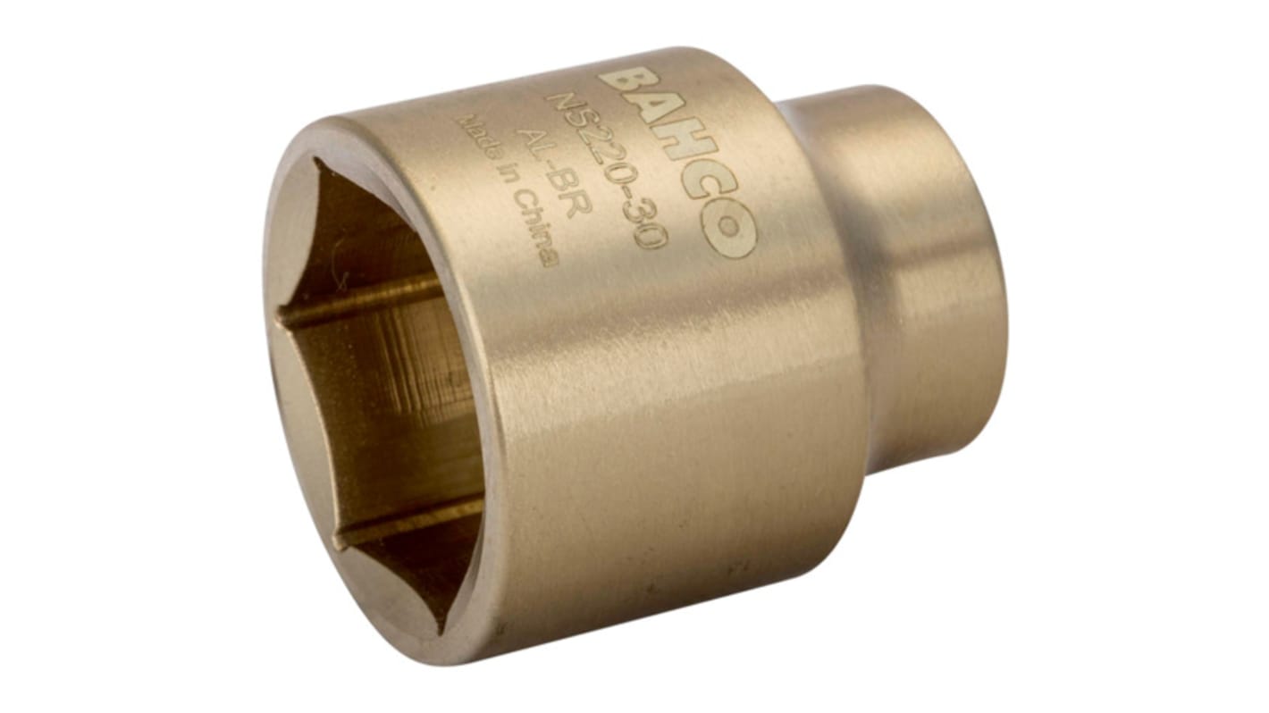 NS 1/2" HEX SOCKET AL-BR 7MM