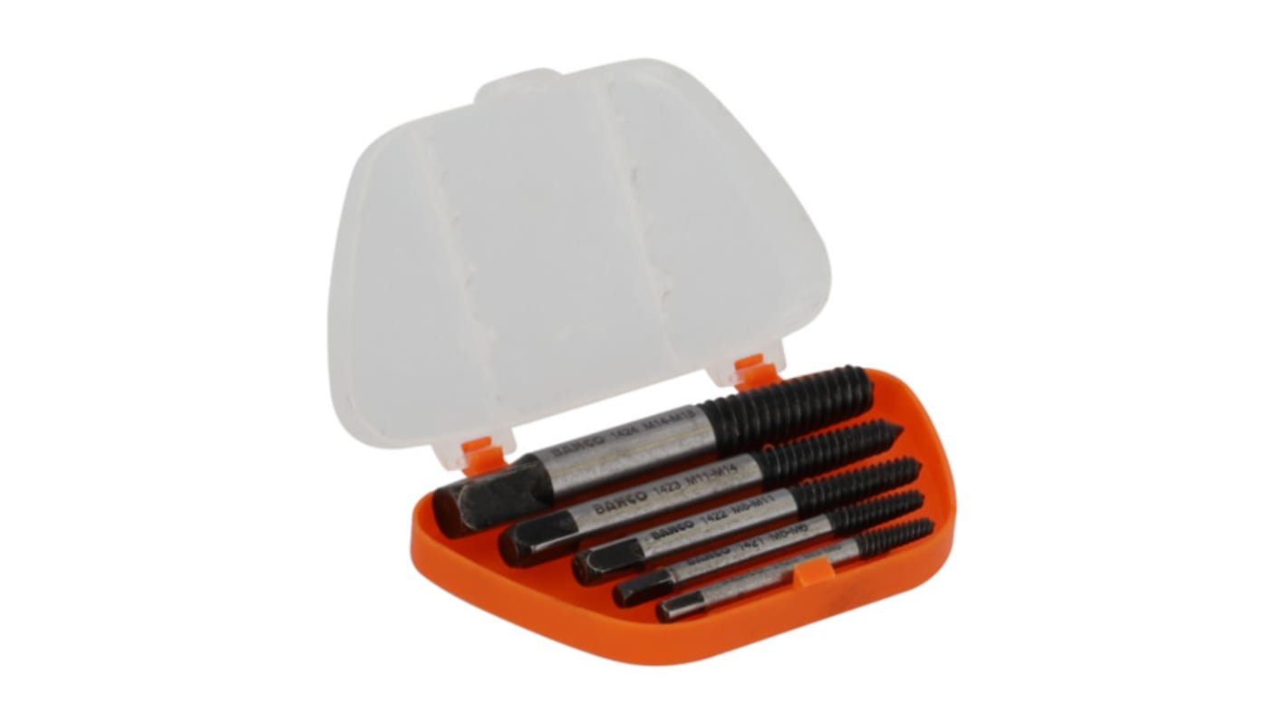 Bahco 5 piece Screw Extractor Set