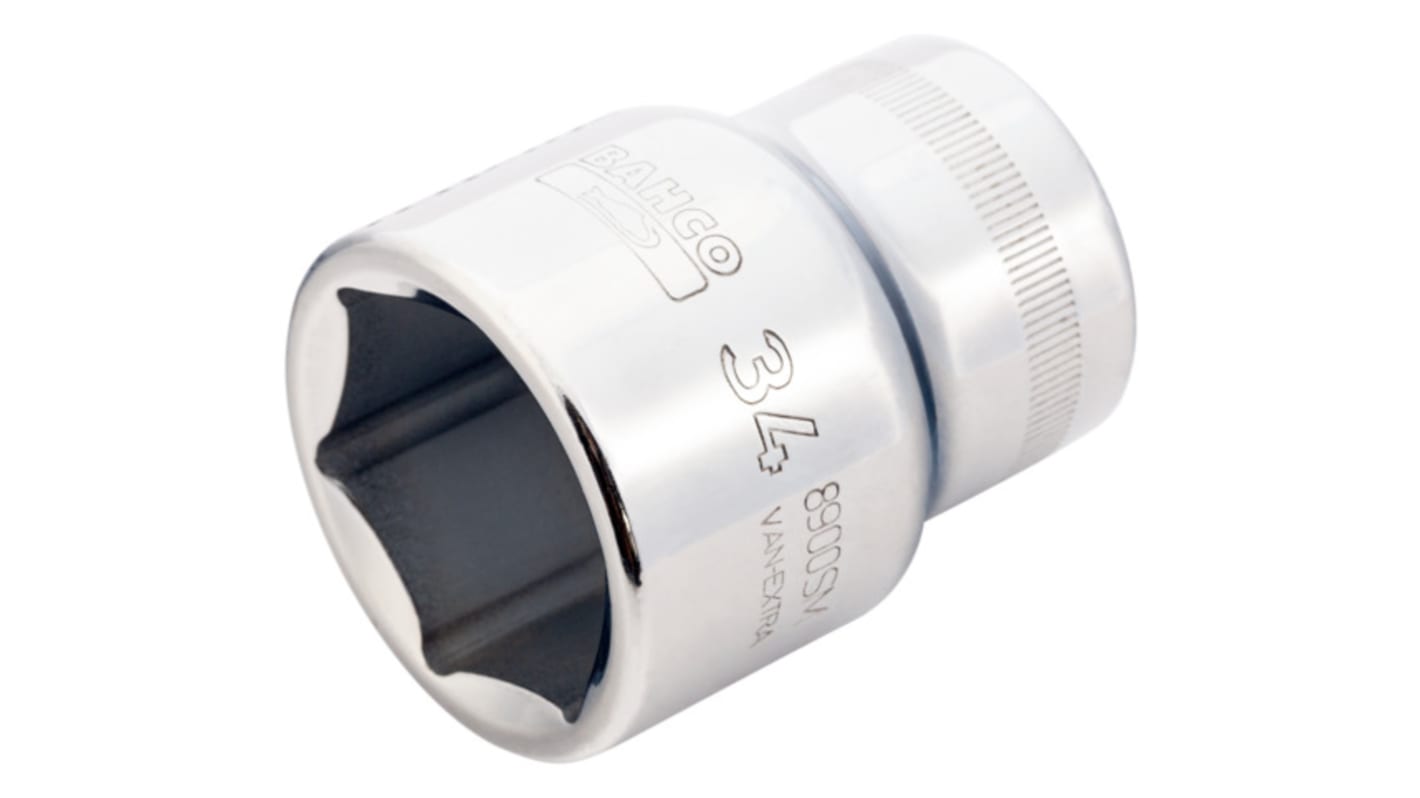Bahco ソケット 3/4 インチ, ソケットサイズ:46mm, 長さ:68 mm