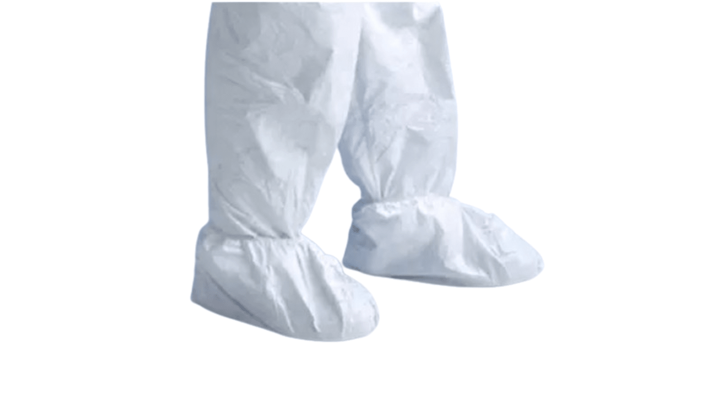 Tyvek White Anti-Slip Over Shoe Cover, 36, 200 pack, For Use In Food, Hygiene, Industrial, Pharmaceuticals