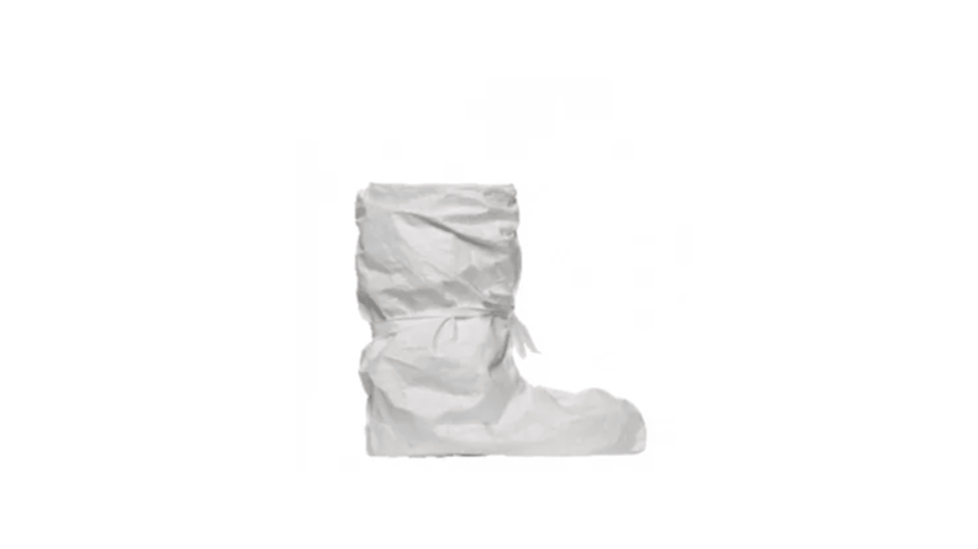 DuPont White Anti-Slip Over Shoe Cover, 100 pack, For Use In Food, Hygiene, Industrial, Pharmaceuticals