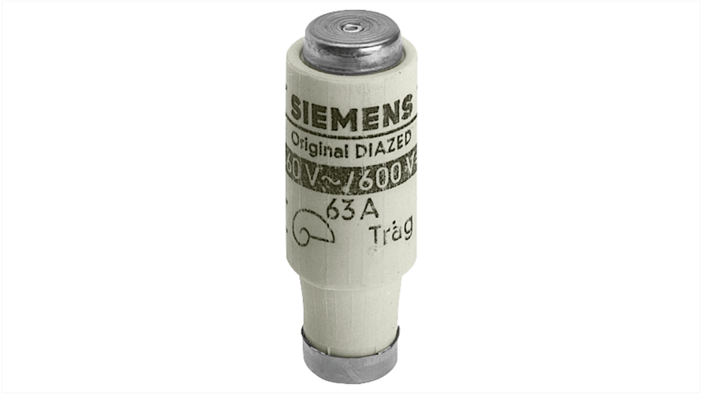 Siemens SENTRON DIAZED-Sicherung, Anwendungsbereich gG, 16A, 690/600V ac/dc