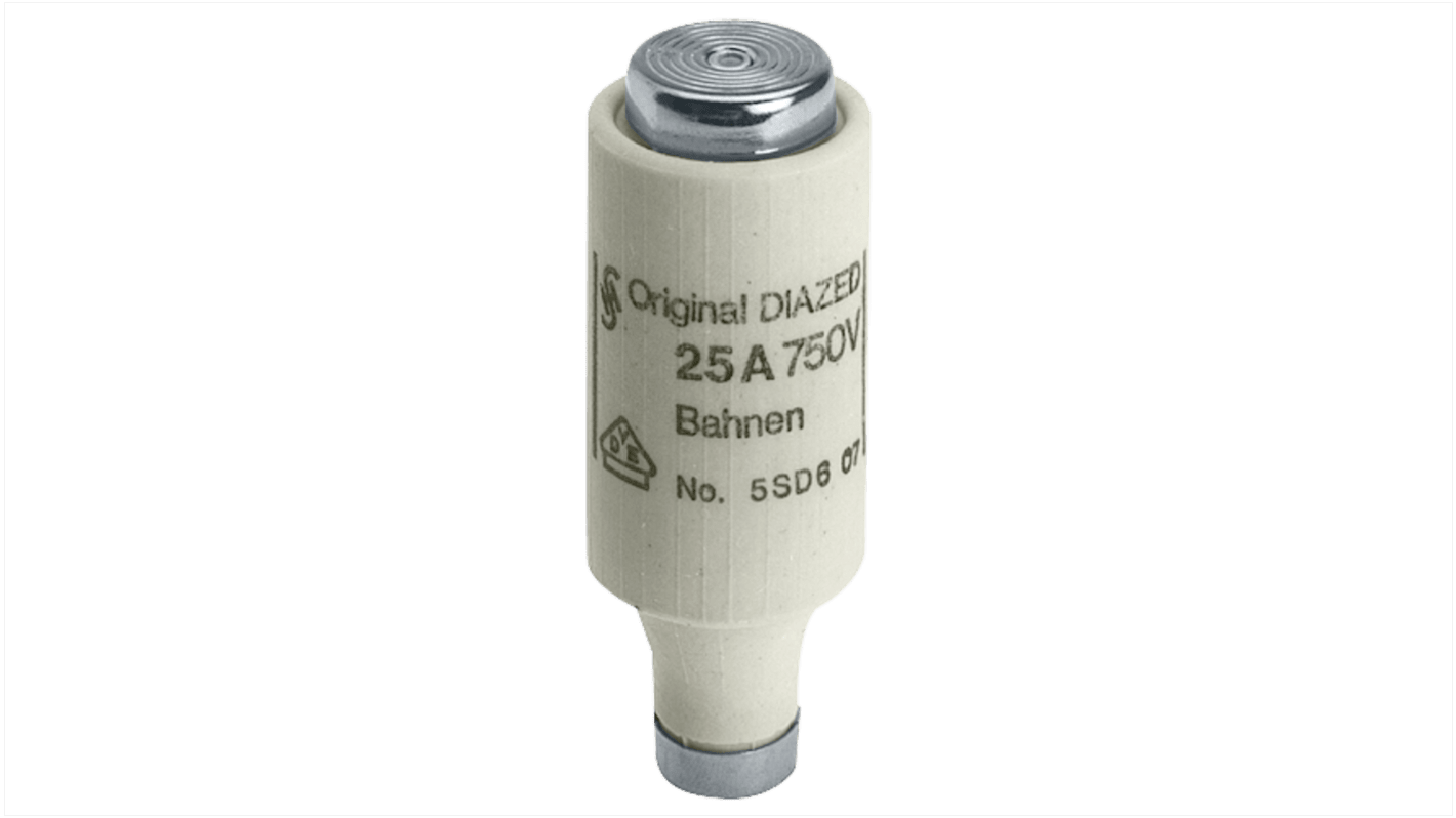 Siemens SENTRON DIAZED-Sicherung, Anwendungsbereich gG, 4A, 750V ac/dc