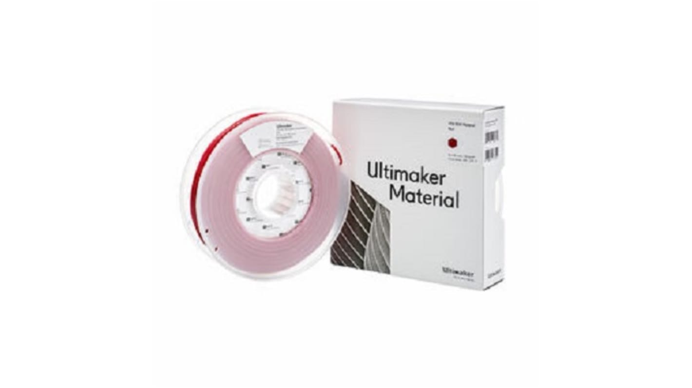 Ultimaker 2.85mm Red 3D Printer Resin, 750g