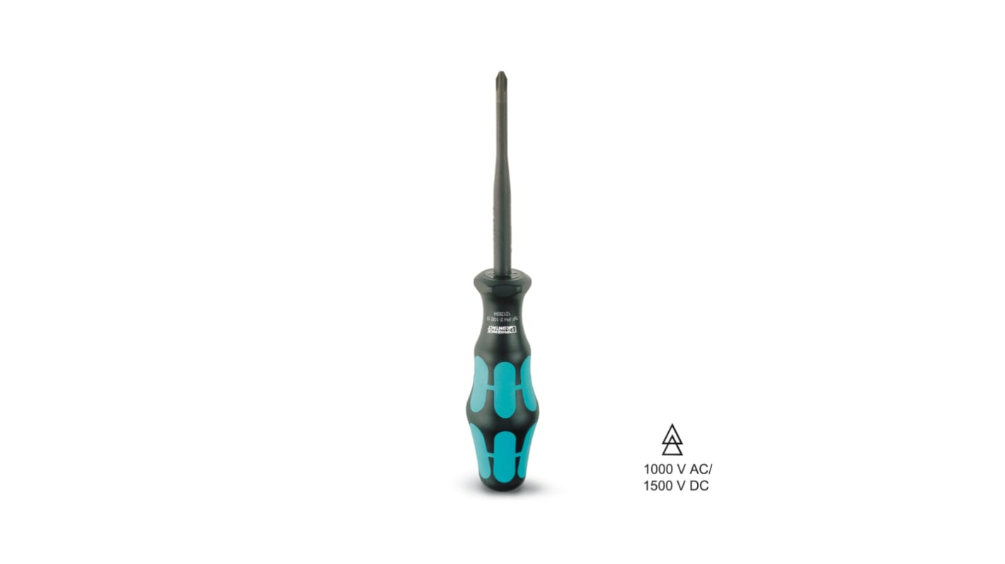 Phoenix Contact Phillips, PH 2 Tip, 100 mm mm Blade, VDE/1000V, 105 mm mm Overall