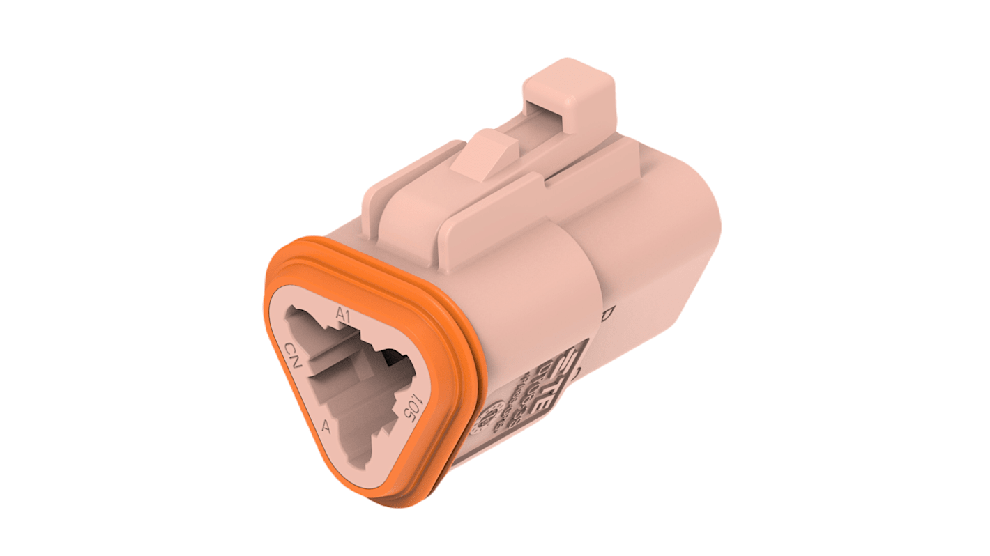 Connettore automotive TE Connectivity, Femmina, 13A, 3 vie, 2 file, Cavo
