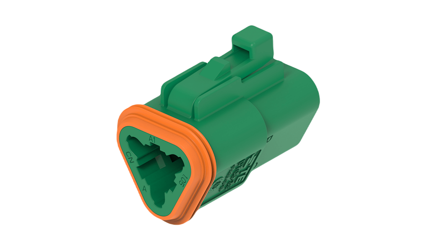 Connettore automotive TE Connectivity, Femmina, 13A, 3 vie, 2 file, Cavo