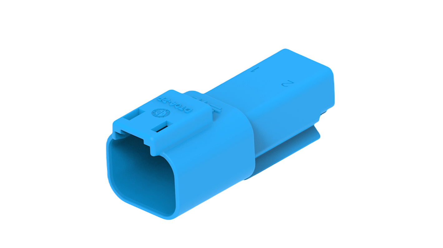 Connettore automotive TE Connectivity, Maschio, 13A, 2 vie, file, Cavo
