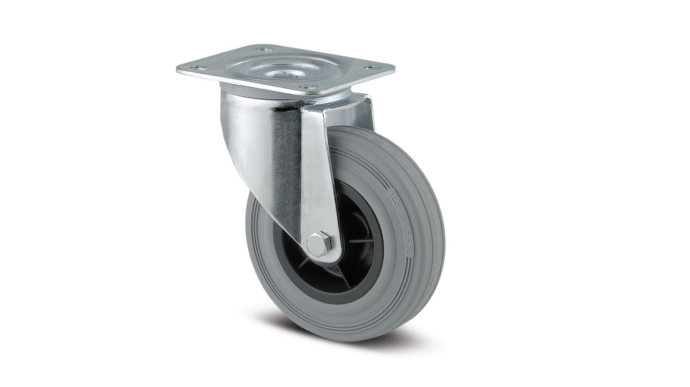 Tente Castor Wheel, 135kg Capacity, 125mm Wheel