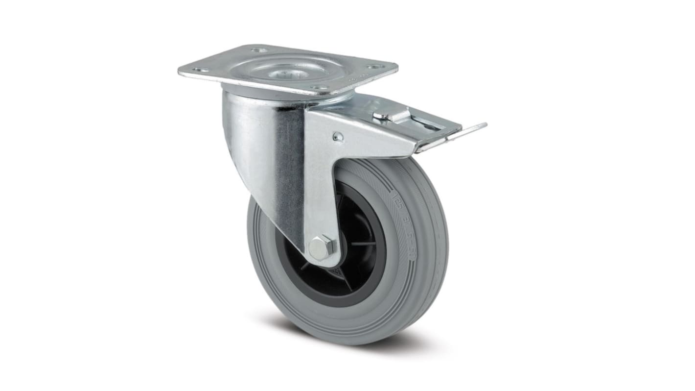 Tente Castor Wheel, 160kg Capacity, 200mm Wheel