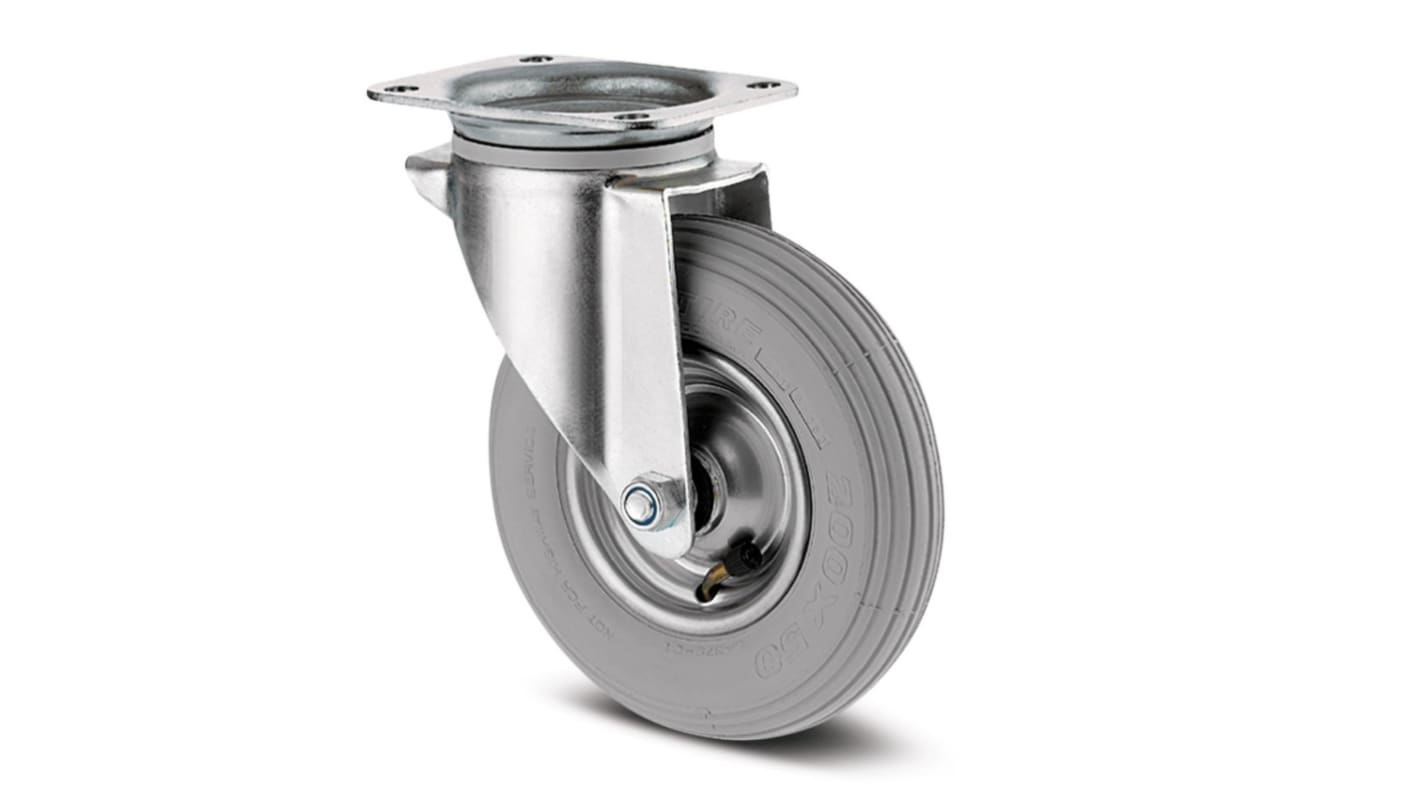 Tente Castor Wheel, 70kg Capacity, 200mm Wheel