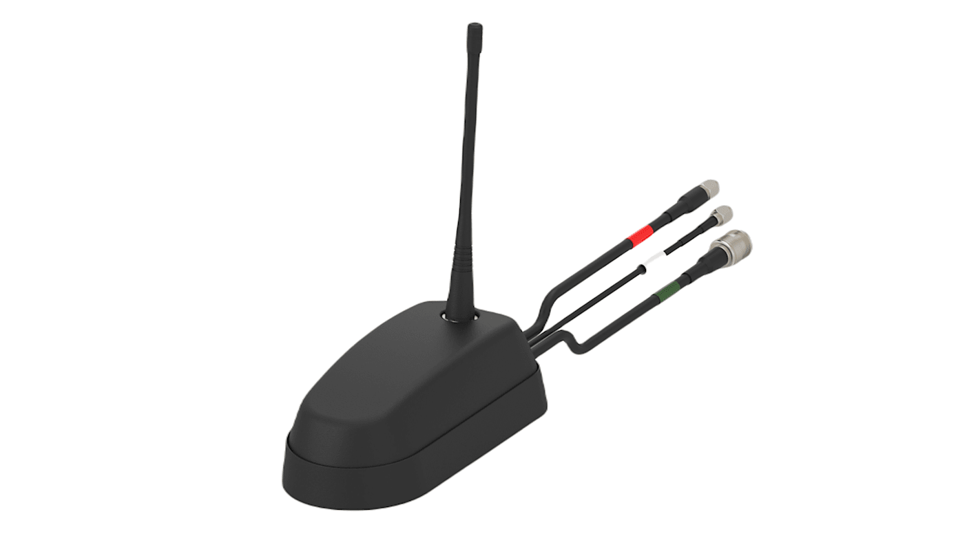 TE Connectivity L000574-02 Shark Fin Omnidirectional Antenna with BNC, SMA Connector, GNSS